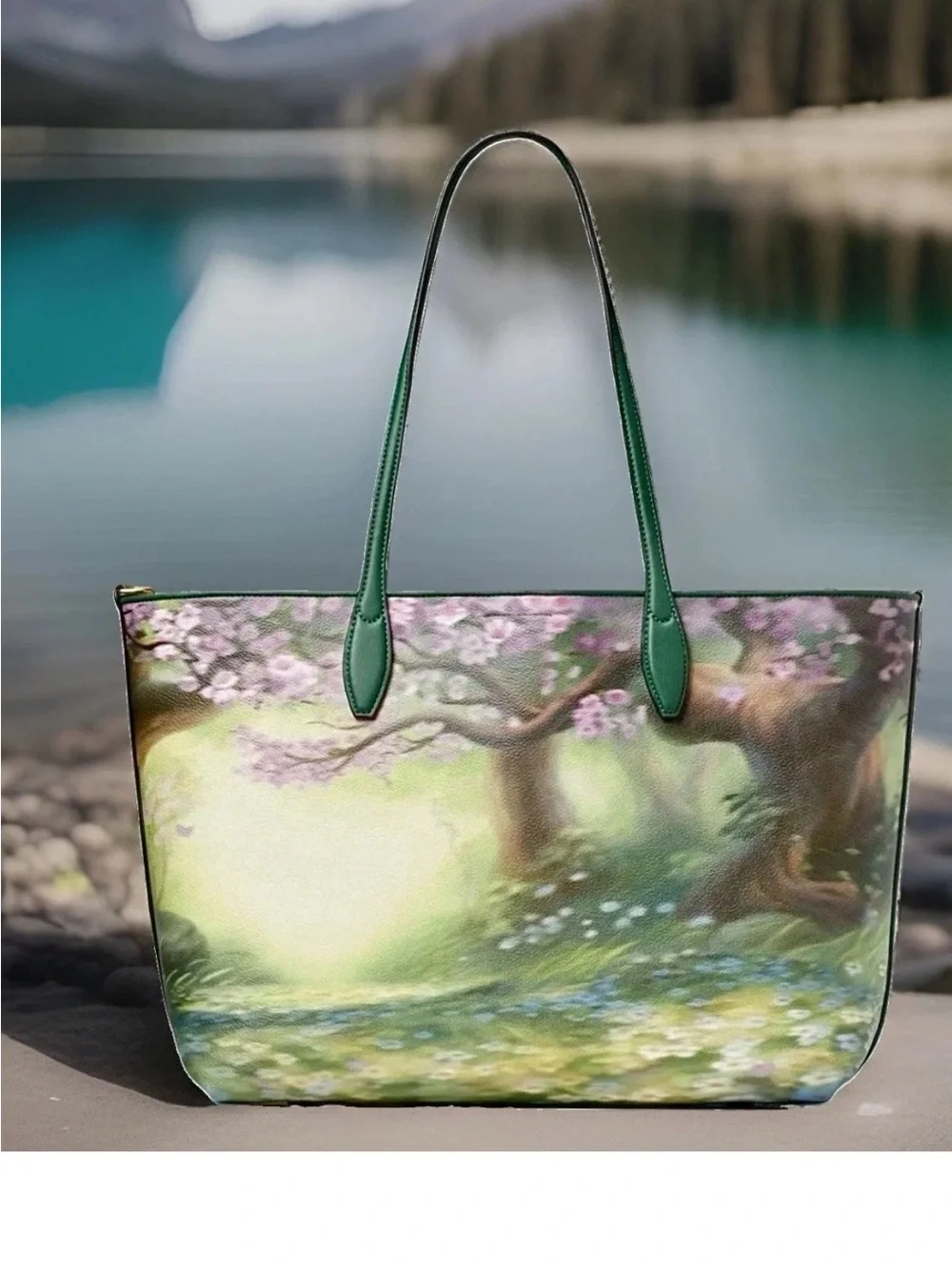 NEW Kate Spade X Disney Sutton Bambi Coated Canvas Shoulder Tote Handbag Purse